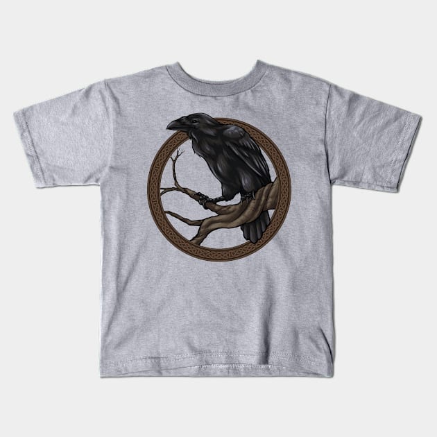 Munin Kids T-Shirt by AniaArtNL